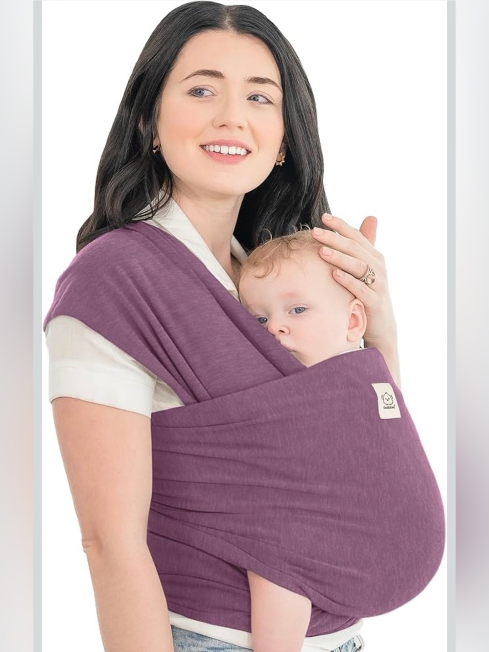 KeaBabies Wrap Carrier - Dark Mauve